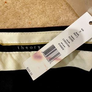 NWT Theory chocolate velvet dress pants, Size 6.